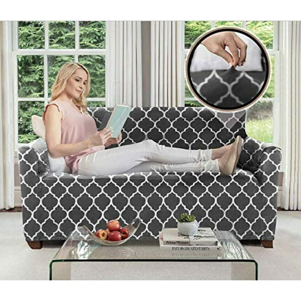 Stretch Up to 54 Gorilla Grip Original Velvet Fitted 1 Piece Loveseat Slipcover Stretch Up to 54 Gorilla Grip Original Velvet Fitted 1 Piece Loveseat Slipcover